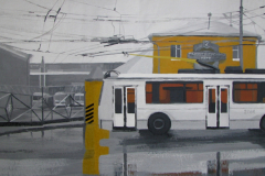Trolleybus park №2. 2007