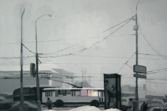 Moskau. Trolleybus. 2007