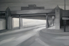 Tunnel mit Uhr. 2009