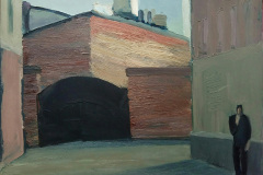 Дворик в Б.Спасоглинищевском пер. Вторник. После обеда. 2017