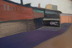 Переулок в промзоне. 2020