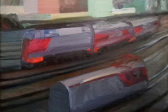 Железнодорожный этюд.  2019