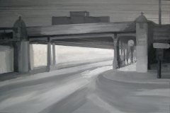 Tunnel mit Uhr. 2009