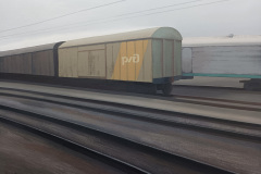 Вагоны на запасном пути. 2022