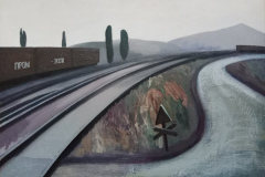 Железнодорожный пейзаж. 2017