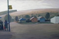 В ожидании автобуса. 2012