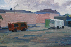 Автобусная площадь.  2015