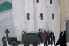 Полевая кухня у Храма.  2016