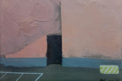 Schwarzer Eingang. 2018