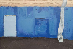 Rohr, Nische, Tür.  2019