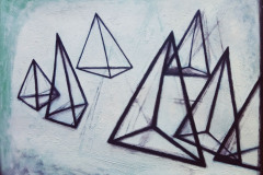 Composition with pyramids. 2018